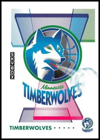 366 Minnesota Timberwolves Logo